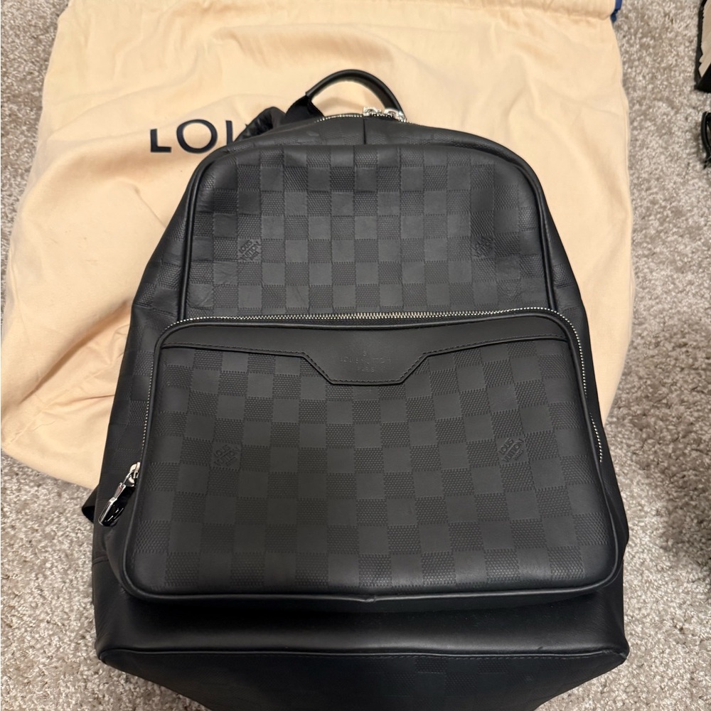Louis Vuitton Campus Backpack Damier Infini Onyx
